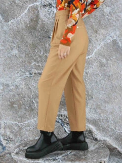 Marc Cain TC 81.16 W14 Pantalons Camel -Kleding Speciaal Winkel 100001936 3