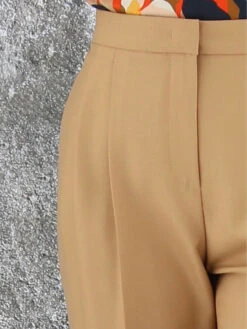 Marc Cain TC 81.16 W14 Pantalons Camel -Kleding Speciaal Winkel 100001936 6