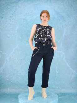 High COURAGE S01658 Pantalons Blauw -Kleding Speciaal Winkel 100001941 6