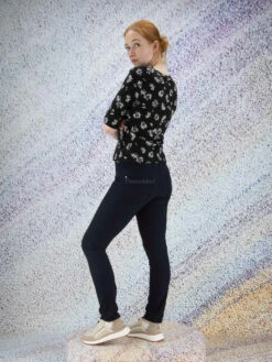 Cambio PARIS LONG 6199-0079-06 Pantalons Blauw -Kleding Speciaal Winkel 100002207 6