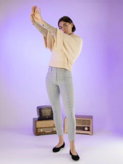 Marc Cain VC 81.11 J04 Pantalons Blauw -Kleding Speciaal Winkel 100002265 7