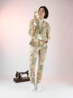 Marc Cain VC 81.35 J26 Pantalons Groen -Kleding Speciaal Winkel 100002269 7