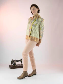 Marc Cain VC 81.15 W48 Pantalons Poeder -Kleding Speciaal Winkel 100002271 7