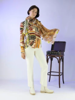 Marc Cain VC 81.42 W09 Pantalons Roomwit 14 Marc Cain VC 81.42 W09 Pantalons Roomwit -Kleding Speciaal Winkel 100002272 6