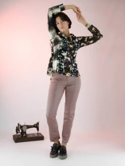 High CHASE 702813 Pantalons Paars -Kleding Speciaal Winkel 100002293 6