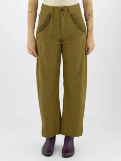 High ABOUT-TURN 702831 Pantalons Groen -Kleding Speciaal Winkel 100002333 5