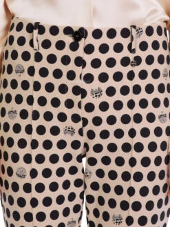 Marc Cain VC 81.11 J39 Pantalons Beige -Kleding Speciaal Winkel 100002348 4