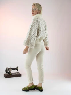 Marc Cain VC 81.15 W48 Pantalons Beige -Kleding Speciaal Winkel 100002350 7