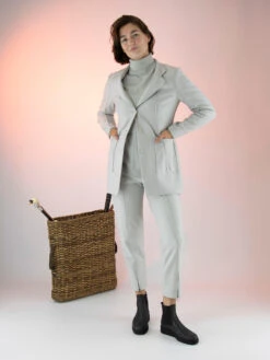 Annette Görtz CAPPA 37102 Pantalons Grijs -Kleding Speciaal Winkel 100002366 7