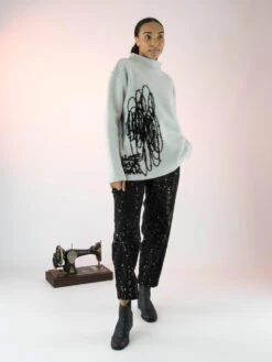 Annette Görtz SELA 37118 Pantalons Zwart -Kleding Speciaal Winkel 100002367 6