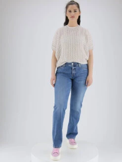 Cambio PARIS STRAIGHT LONG 9182 0031-04 Jeans Blauw -Kleding Speciaal Winkel 104000567 3