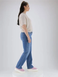 Cambio PARIS STRAIGHT LONG 9182 0031-04 Jeans Blauw -Kleding Speciaal Winkel 104000567 4