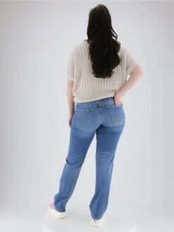 Cambio PARIS STRAIGHT LONG 9182 0031-04 Jeans Blauw -Kleding Speciaal Winkel 104000567 5