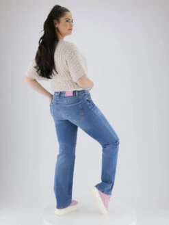 Cambio PARIS STRAIGHT LONG 9182 0031-04 Jeans Blauw -Kleding Speciaal Winkel 104000567 7