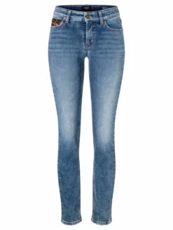Cambio PARIS LONG 9128-0071-03 Jeans Blauw