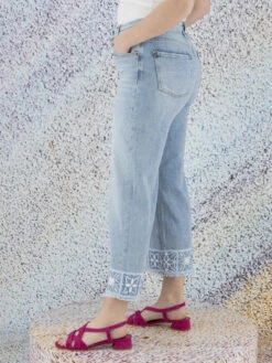 Cambio CELIA 9175-0021-13 Jeans Blauw -Kleding Speciaal Winkel 104000650 3