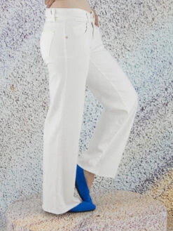 Cambio TESSWIDE LEG 9059-0014-04 Jeans Wit -Kleding Speciaal Winkel 104000657 5