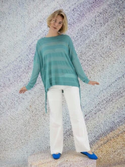 Cambio TESSWIDE LEG 9059-0014-04 Jeans Wit -Kleding Speciaal Winkel 104000657 6