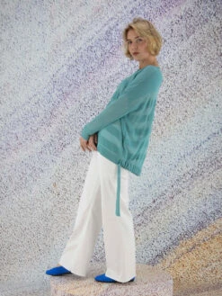 Cambio TESSWIDE LEG 9059-0014-04 Jeans Wit -Kleding Speciaal Winkel 104000657 7