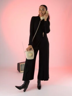 Joseph Ribkoff 233097 Jumpsuits Zwart -Kleding Speciaal Winkel 105000055 6