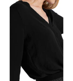 Marc Cain MC5501 J39 Blouse Zwart -Kleding Speciaal Winkel 110000321 3
