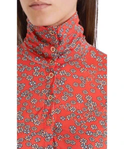 Marc Cain PC4833 J64 Blouse Rood -Kleding Speciaal Winkel 110000454 4