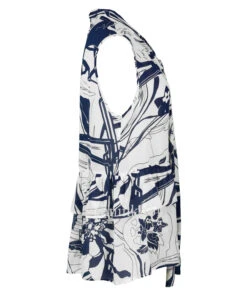 Beatrice B 21FE4745EL873 Blouse Blauw -Kleding Speciaal Winkel 110000485 3