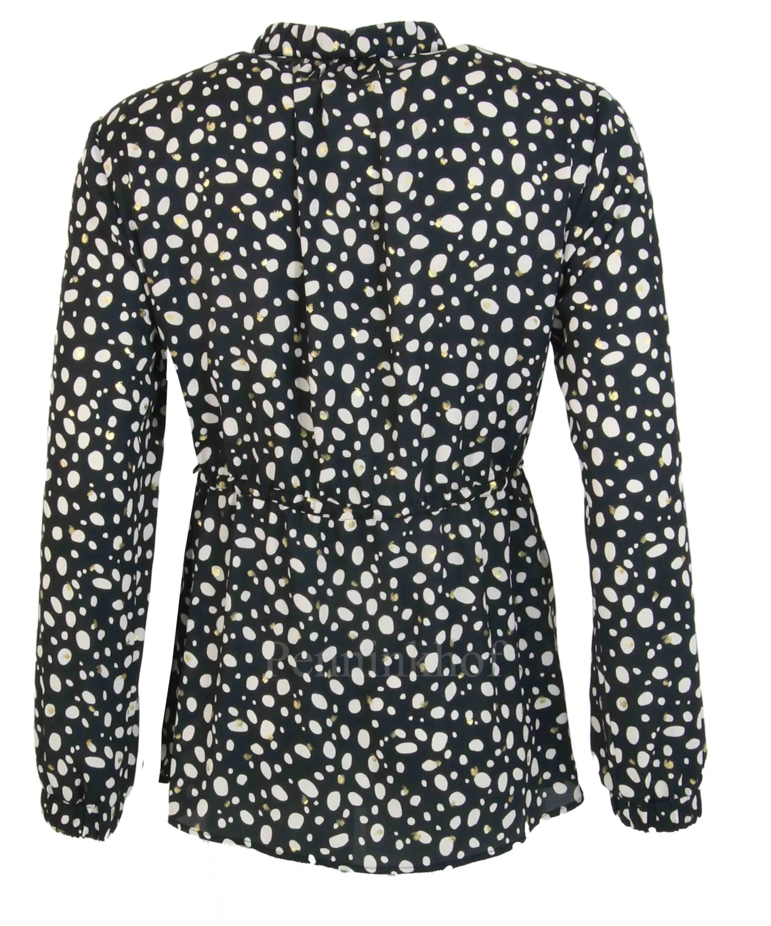 Joseph Ribkoff 211038 Blouse Zwart 2 Joseph Ribkoff 211038 Blouse Zwart - Afbeelding 2