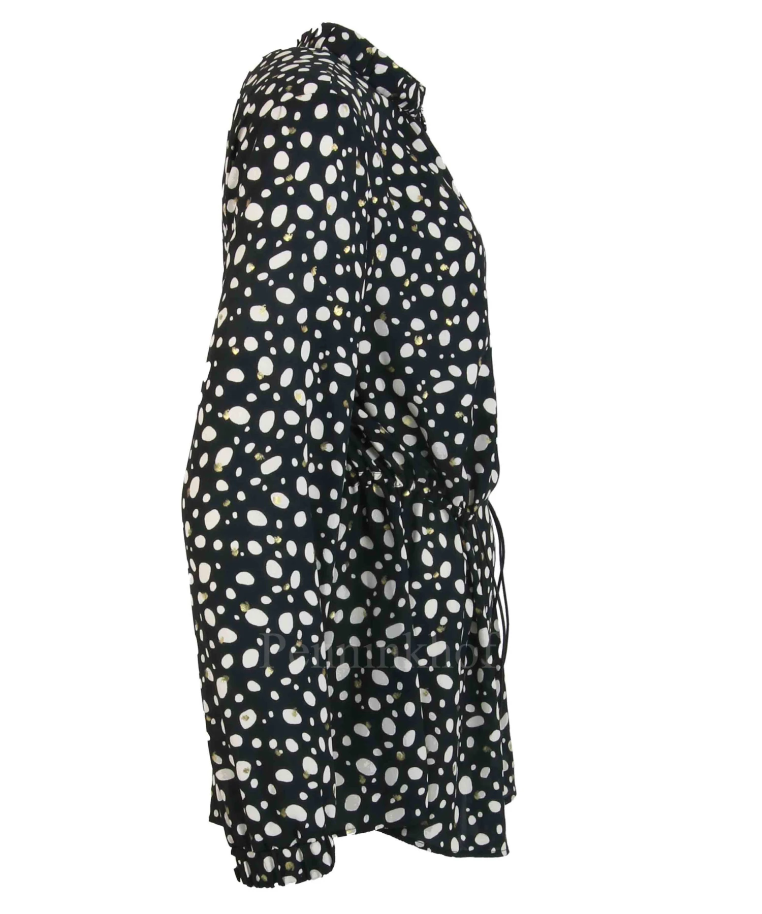 Joseph Ribkoff 211038 Blouse Zwart 3 Joseph Ribkoff 211038 Blouse Zwart - Afbeelding 3