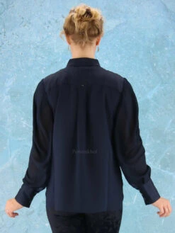 High PROUD S50215 Blouse Blauw -Kleding Speciaal Winkel 110000596 4