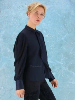 High PROUD S50215 Blouse Blauw -Kleding Speciaal Winkel 110000596 5