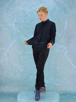 High PROUD S50215 Blouse Blauw -Kleding Speciaal Winkel 110000596 6