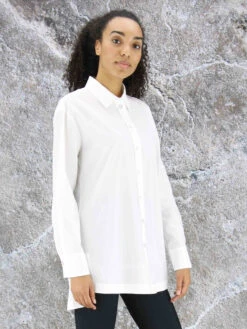 Marc Cain TS 51.10 W80 Blouse Wit -Kleding Speciaal Winkel 110000607 5