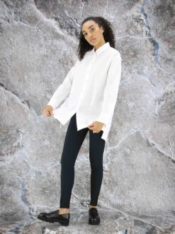 Marc Cain TS 51.10 W80 Blouse Wit -Kleding Speciaal Winkel 110000607 6