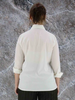 Peserico S06805-O7325 Blouse Roomwit -Kleding Speciaal Winkel 110000611 5