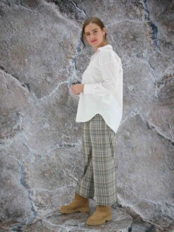 Peserico S06807D-OO659 Blouse Wit -Kleding Speciaal Winkel 110000612 6