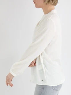 Marc Cain +E51.03 W10 Blouse Roomwit -Kleding Speciaal Winkel 110000622 3