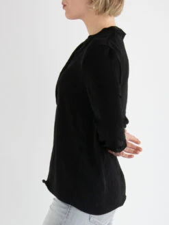 Marc Cain +E51.03 W10 Blouse Zwart -Kleding Speciaal Winkel 110000626 3