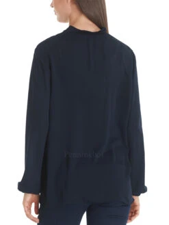 Marc Cain +E 51.03 W10 Blouse Blauw -Kleding Speciaal Winkel 110000627 3