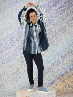 Annette Görtz RACE 36116 Blouse Blauw -Kleding Speciaal Winkel 110000682 7