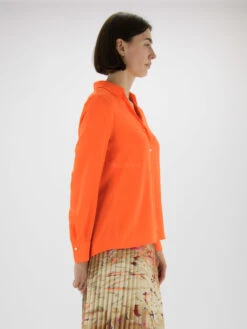 Marc Cain VC 51.26 W08 Blouse Oranje -Kleding Speciaal Winkel 110000702 5