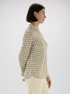 Marc Cain VC 51.27 J06 Blouse Beige -Kleding Speciaal Winkel 110000704 5