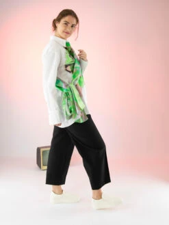 Marc Cain VC 51.12 W90 Blouse Wit -Kleding Speciaal Winkel 110000705 6