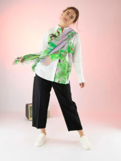 Marc Cain VC 51.12 W90 Blouse Wit -Kleding Speciaal Winkel 110000705 7