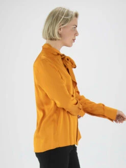 Marc Cain VC 51.30 W60 Blouse Oranje -Kleding Speciaal Winkel 110000706 4