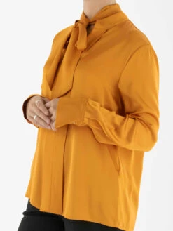 Marc Cain VC 51.30 W60 Blouse Oranje -Kleding Speciaal Winkel 110000706 6
