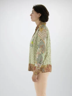 Marc Cain VC 51.20 W24 Blouse Groen -Kleding Speciaal Winkel 110000707 3