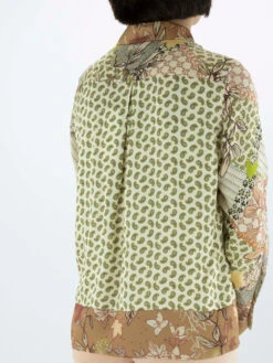 Marc Cain VC 51.20 W24 Blouse Groen -Kleding Speciaal Winkel 110000707 9
