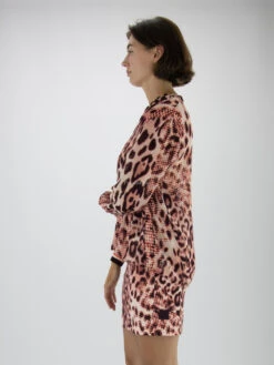 Marc Cain VS 51.04 W02 Blouse Rood -Kleding Speciaal Winkel 110000709 3