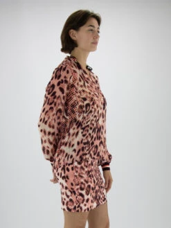 Marc Cain VS 51.04 W02 Blouse Rood -Kleding Speciaal Winkel 110000709 5